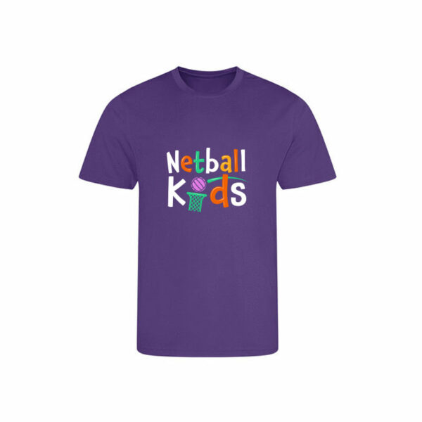 Netball Kids' Tech T Shirt